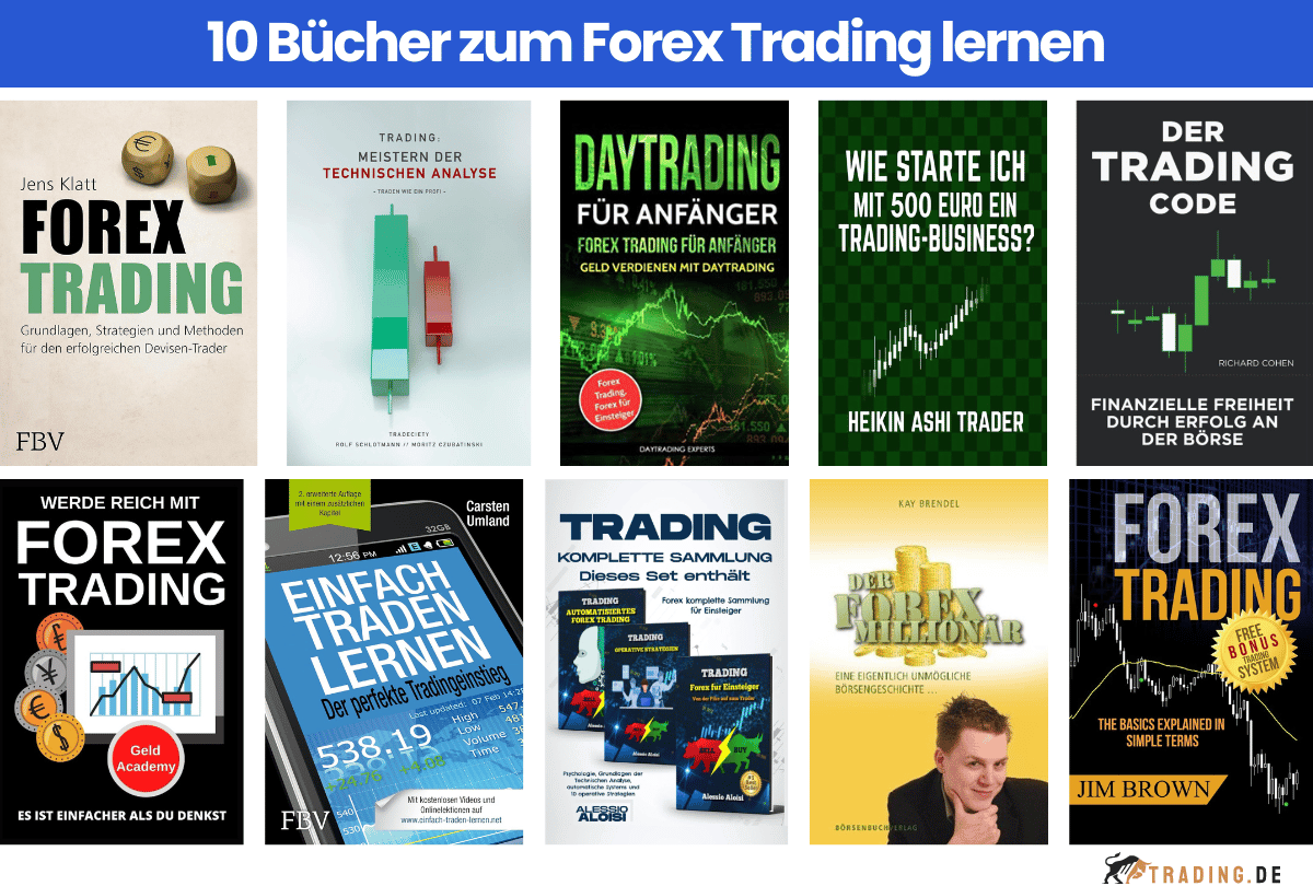 10 Bücher zum Forex Trading lernen