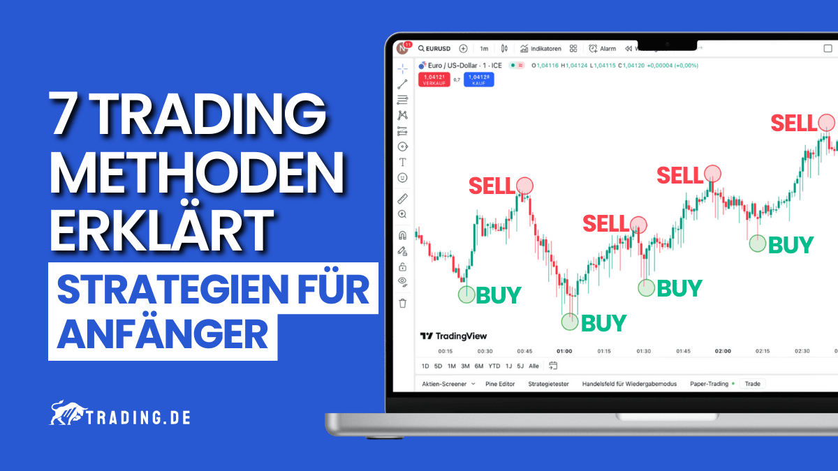 7 Trading Methoden erklärt – Trading Strategien für Anfänger