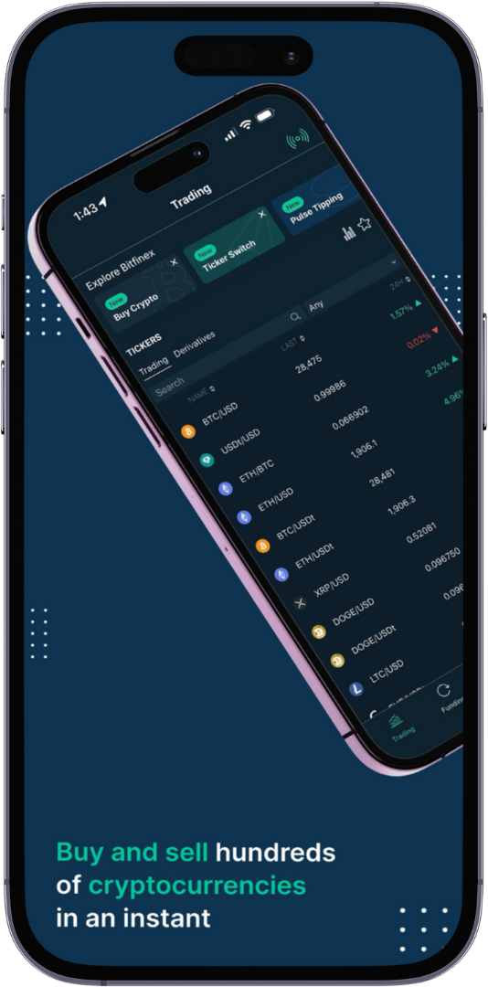 Bitfinex Krypto Trading App 2