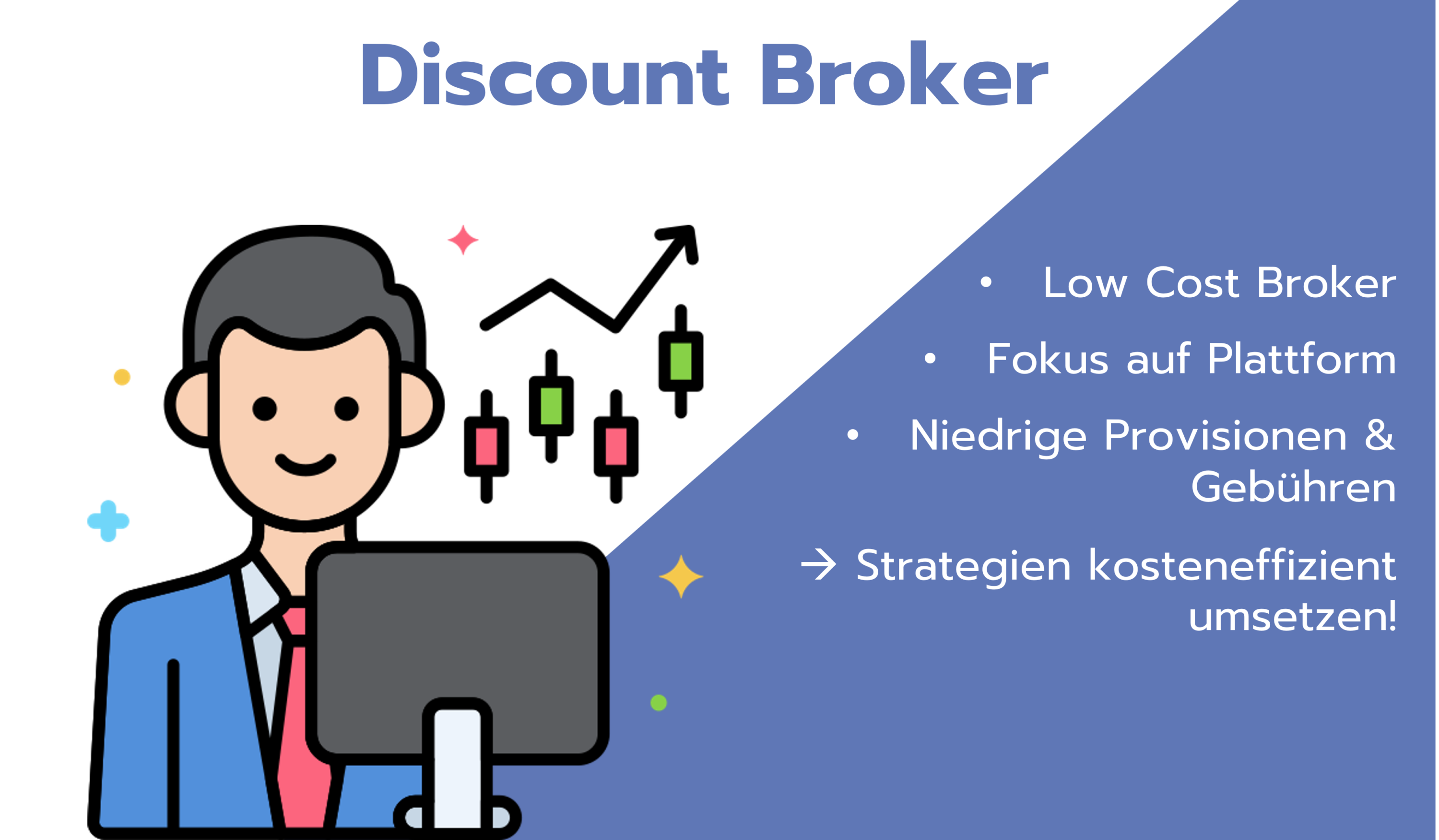 Discount Broker Definition und Konditionen
