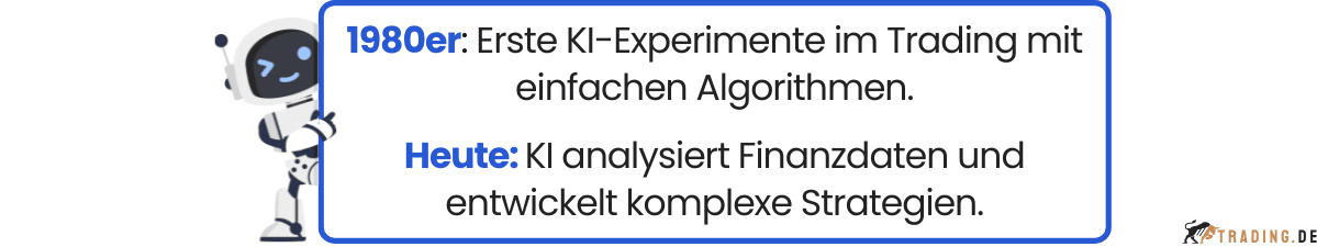Entwicklung der künstlichen Intelligenz im Trading