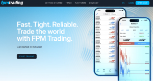 Webseite von FPM Trading