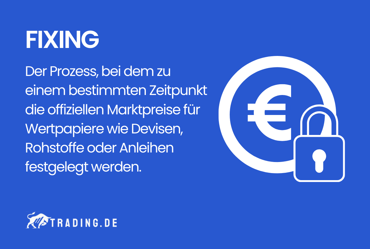 Fixing Definition und Erklärung