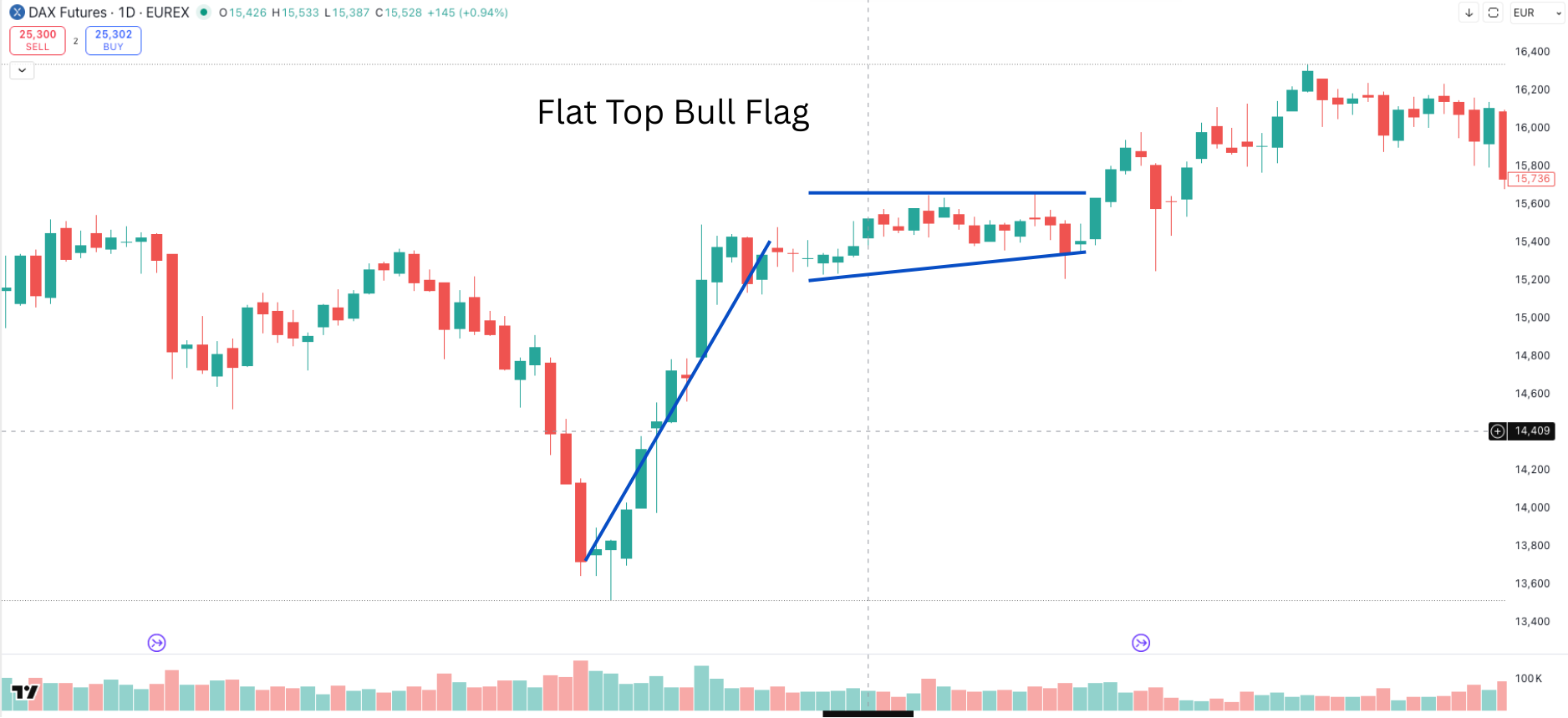Flat Top Bull Flag
