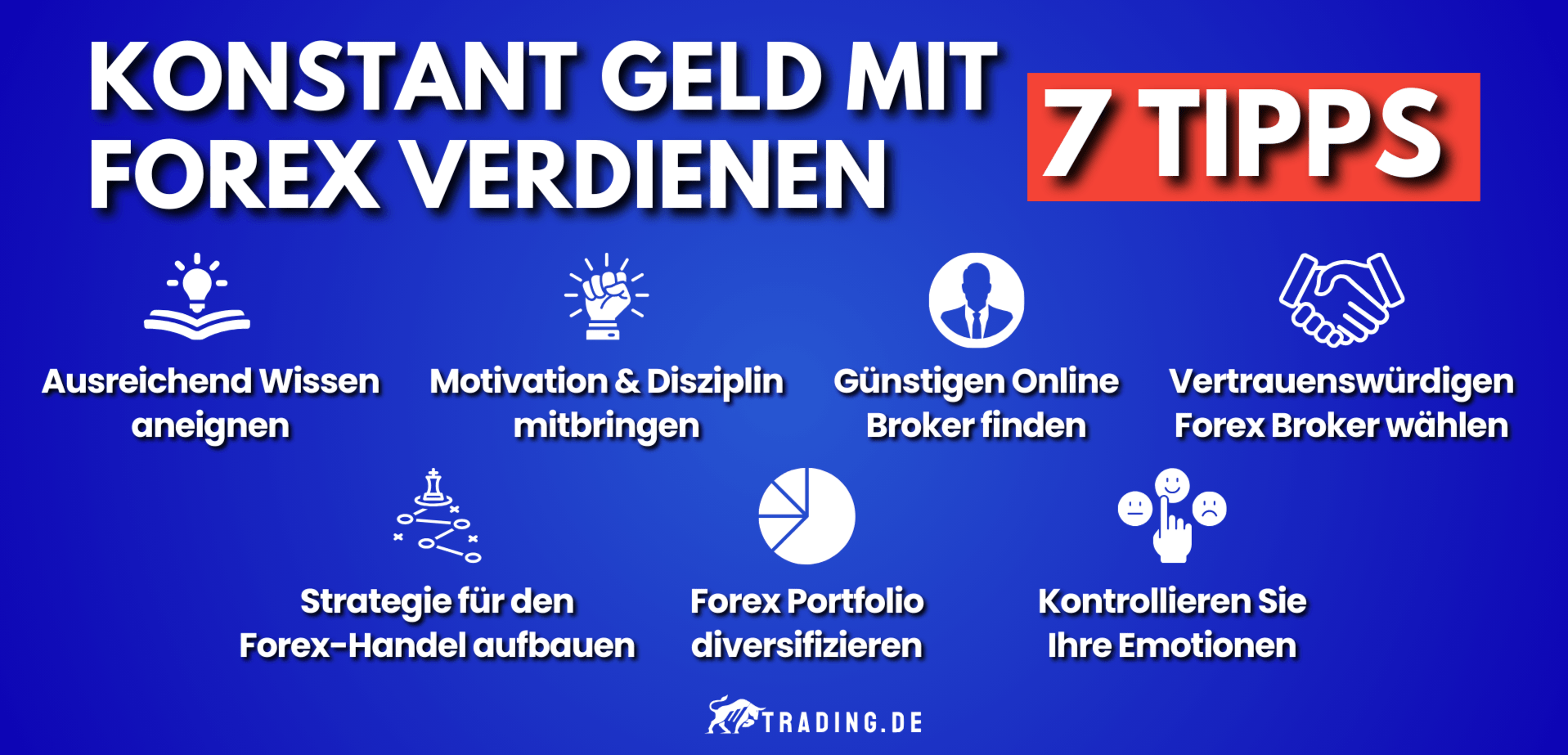 Forex konstant geld verdienen 7 tipps