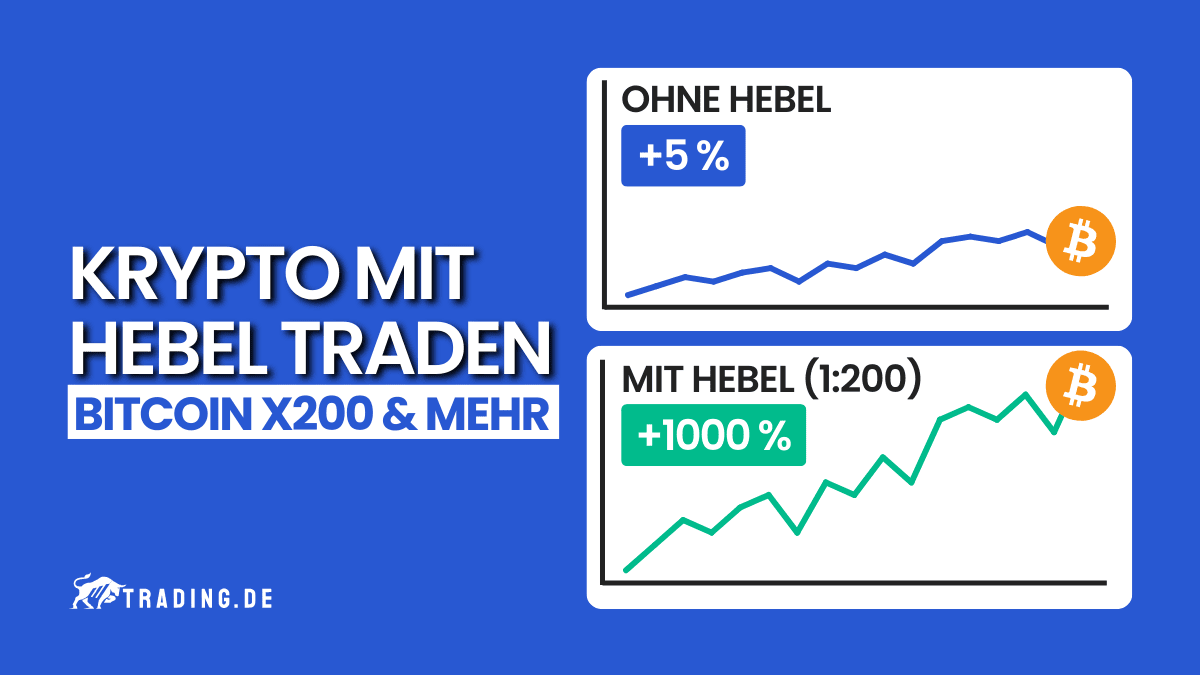 Krypto mit Hebel traden – Bitcoin x200 und mehr