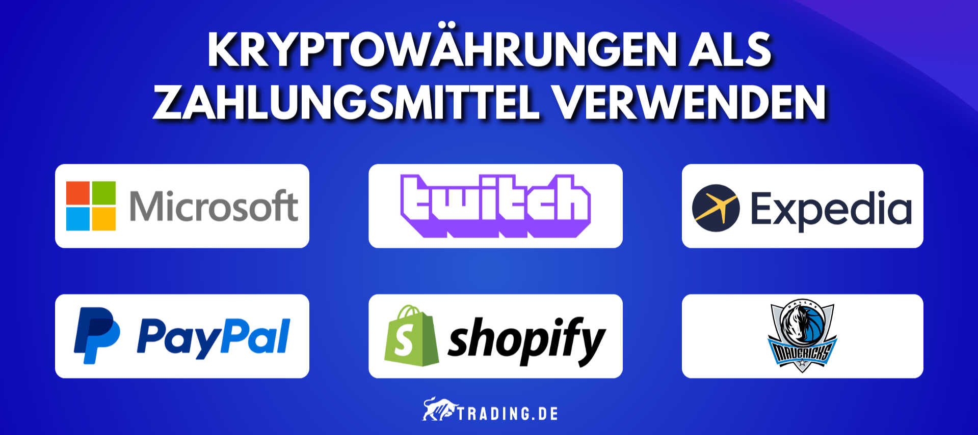 Kryptowährungen als Zahlungsmittel verwenden