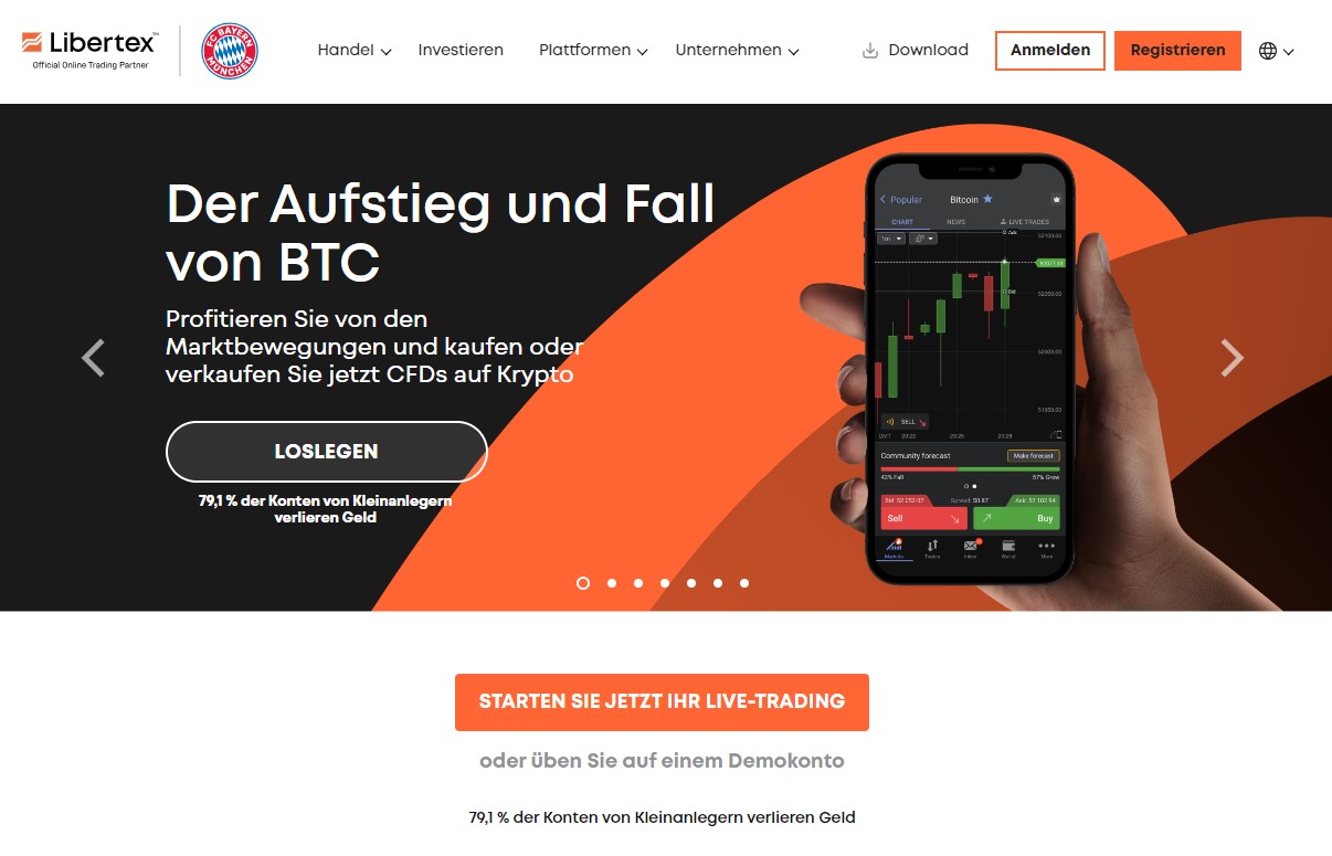 Libertex Website