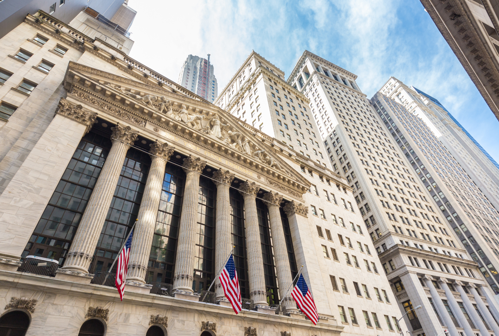 New York Stock Exchange, Foto des Gebäude