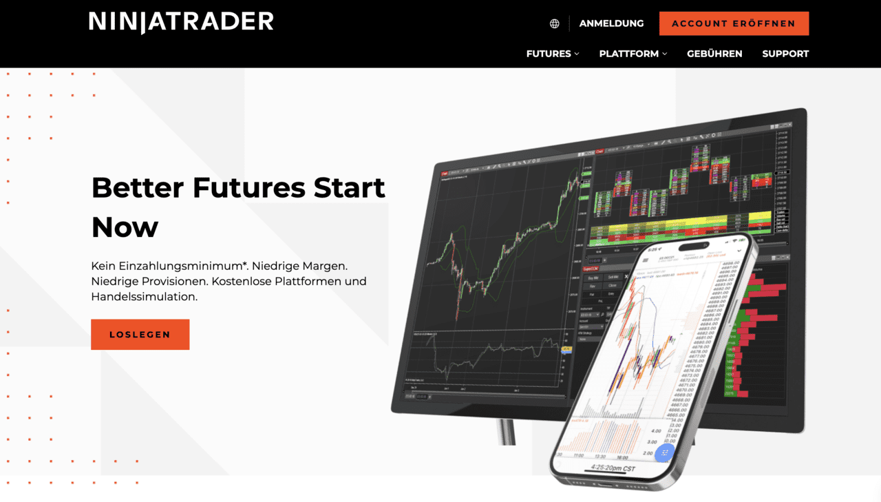 NinjaTrader Futures Prop Trading