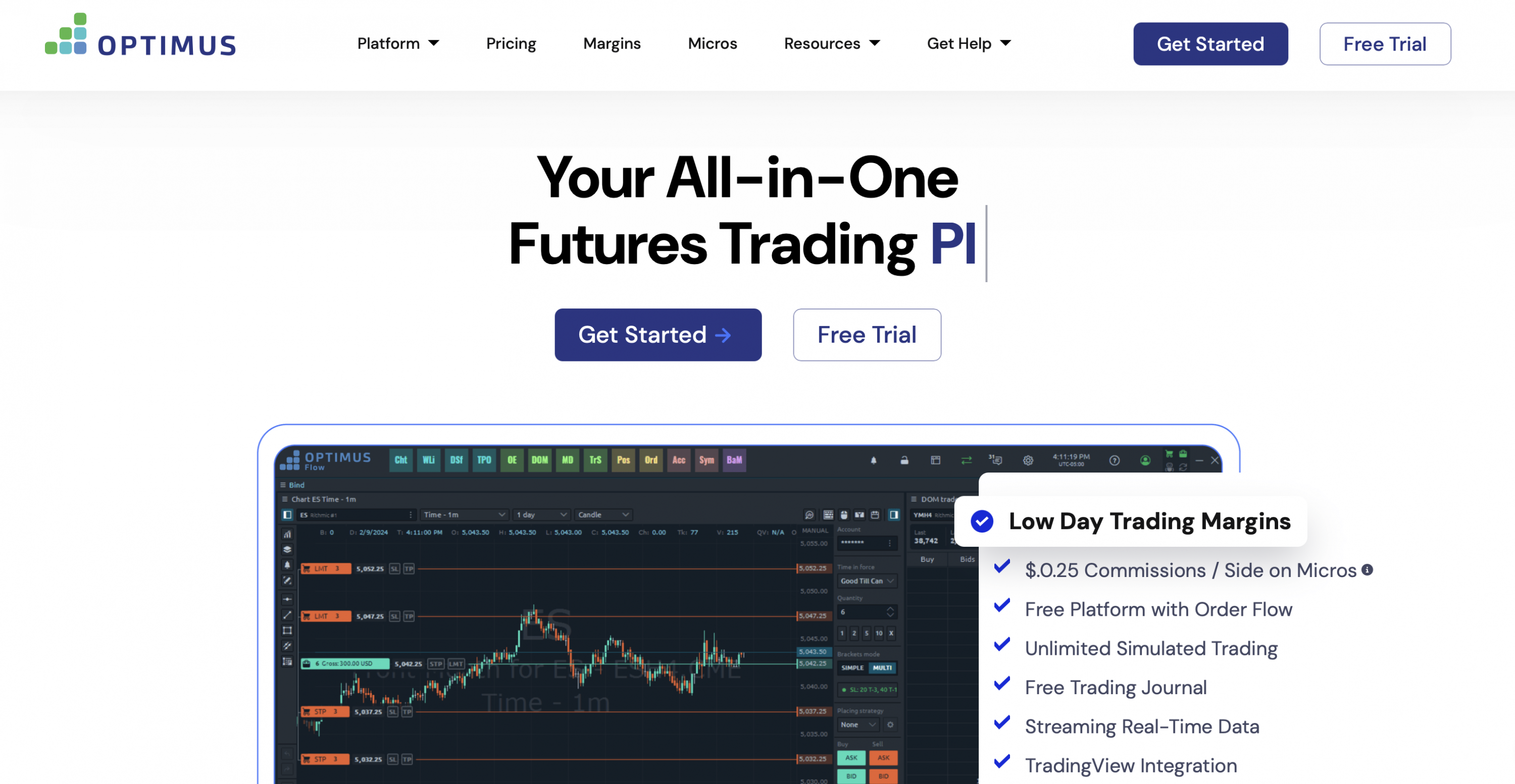 Optimus Futures Startseite
