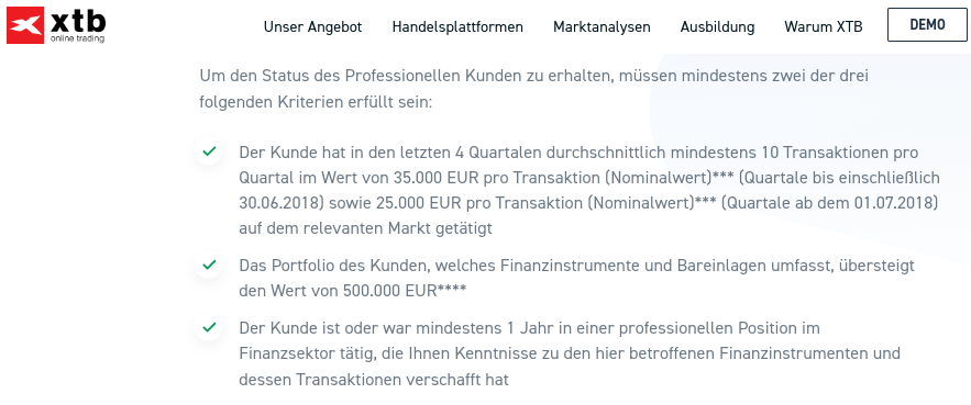 Trading Profi Gewerbe