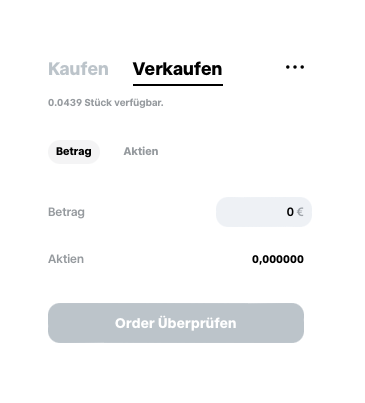 Trade Republic Ordermaske