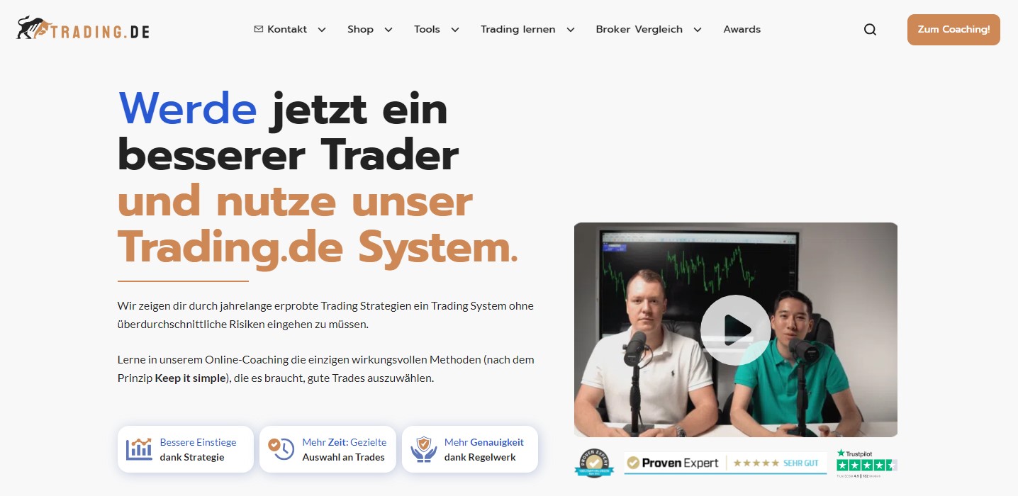 Trading.de Ausbildung