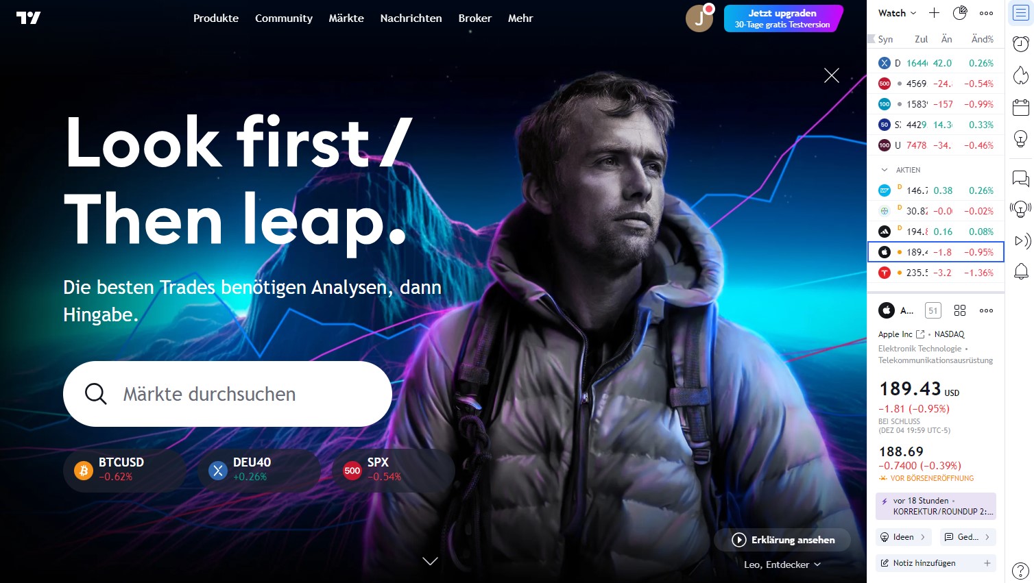 TradingView Paper Trading