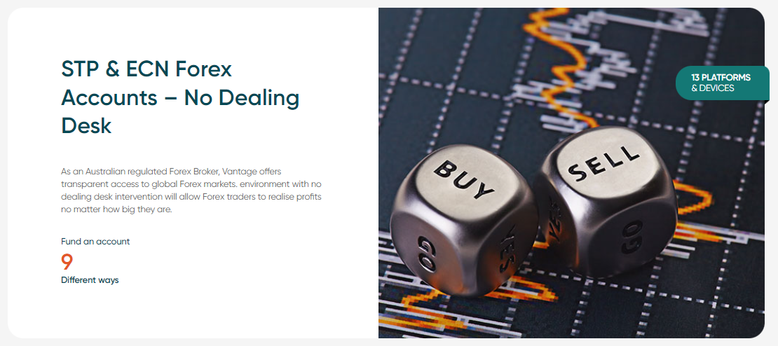 Vantage Markets NDD Broker
