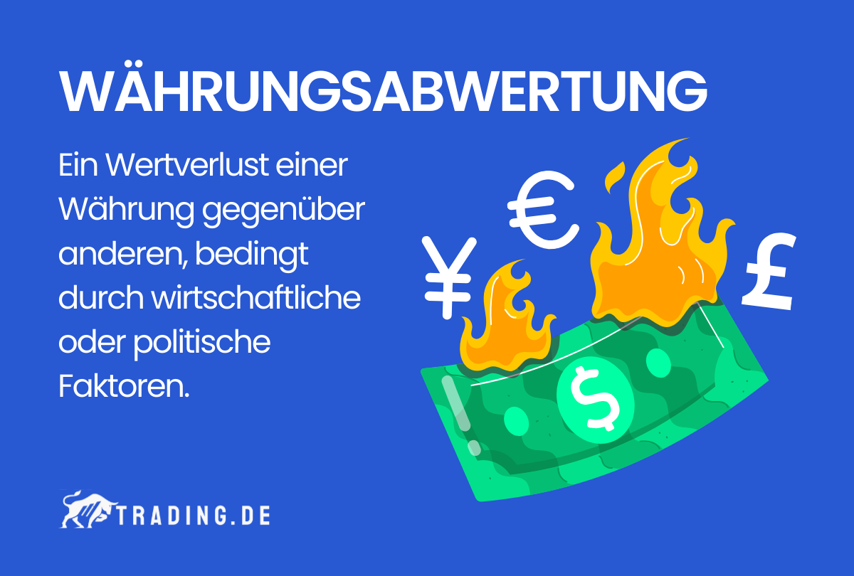 Währungsabwertung Definition und Erklärung