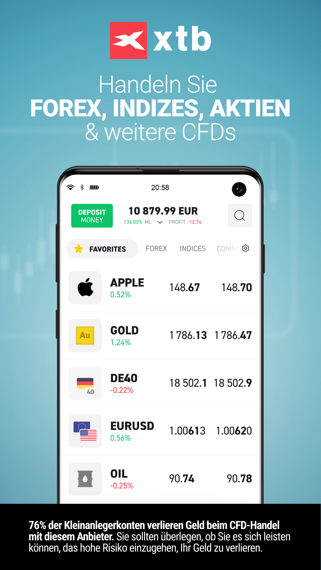 XTB Daytrading App