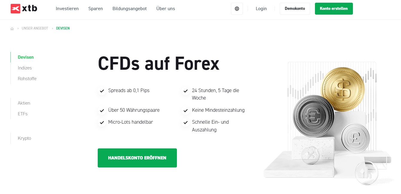 XTB Broker Forex