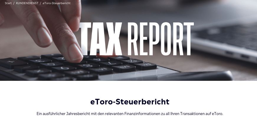 etoro Steuer